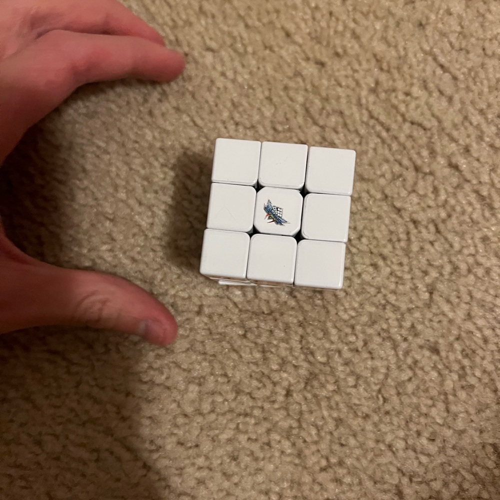 White Puzzle Cube